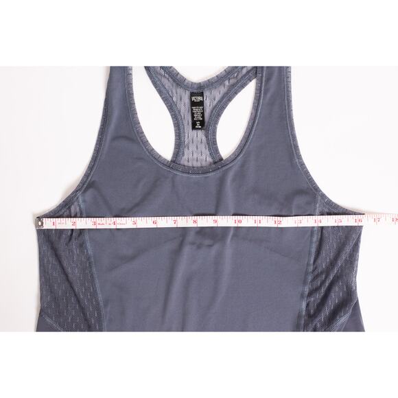 Victoria SPORT Gray Racerback Tank Top Size Small - Picture 4 of 6